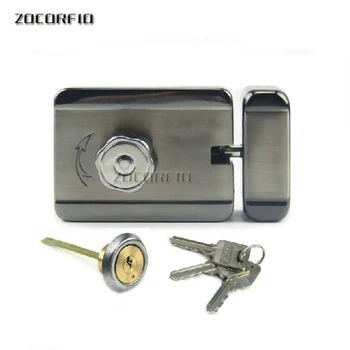 

DIY Stainless steel quiet access Electric lock /ally controlled lock, DC-12V Guard against theft is special