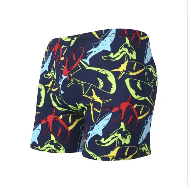 Buy Men Printed Pattern Swimming Bottoms Swimwear
