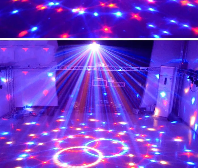 9 цветов Bluetooth MP3 светодиодный диско-светильник шар вечерние светильник вращающаяся сценическая лампа DJ проектор Лазерный музыкальный воспроизводящий звук светильник s диско-лампа