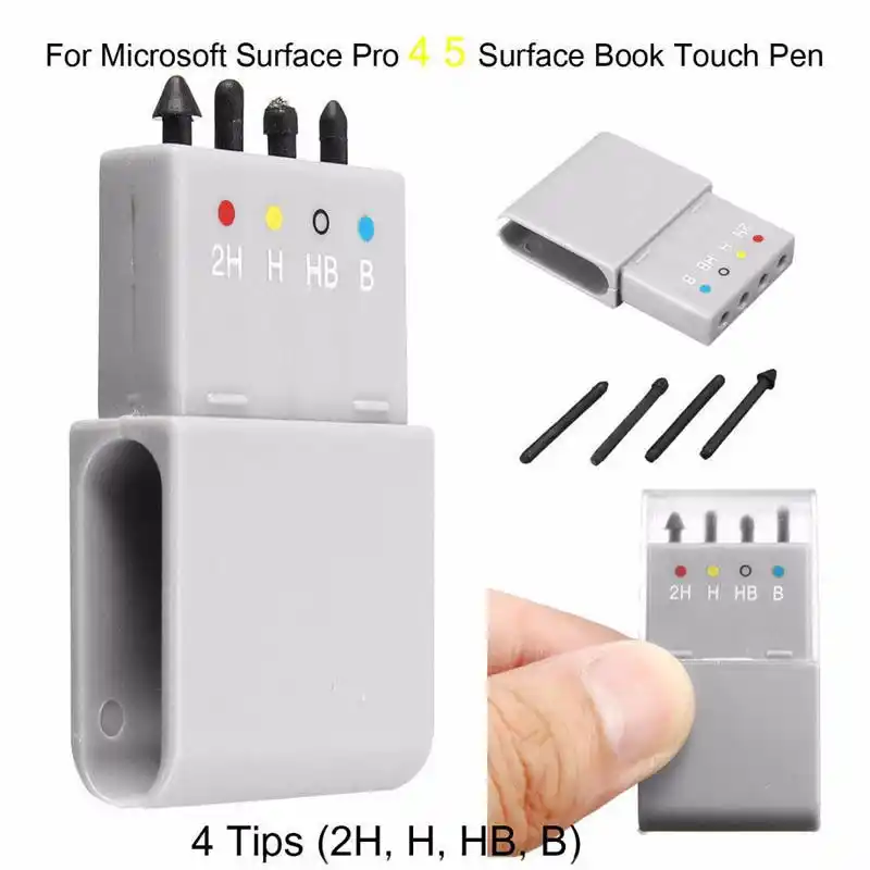 4 Tips Replacement Touch Stylus Pen Nib Tip Kit For Microsoft Surface Pro 4 5 Stylus Touchscreen Pen Tablet Touch Pens Aliexpress