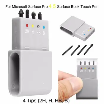 

4 Tips Replacement Touch Stylus Pen Nib Tip Kit for Microsoft Surface Pro 4/5 Stylus Touchscreen Pen