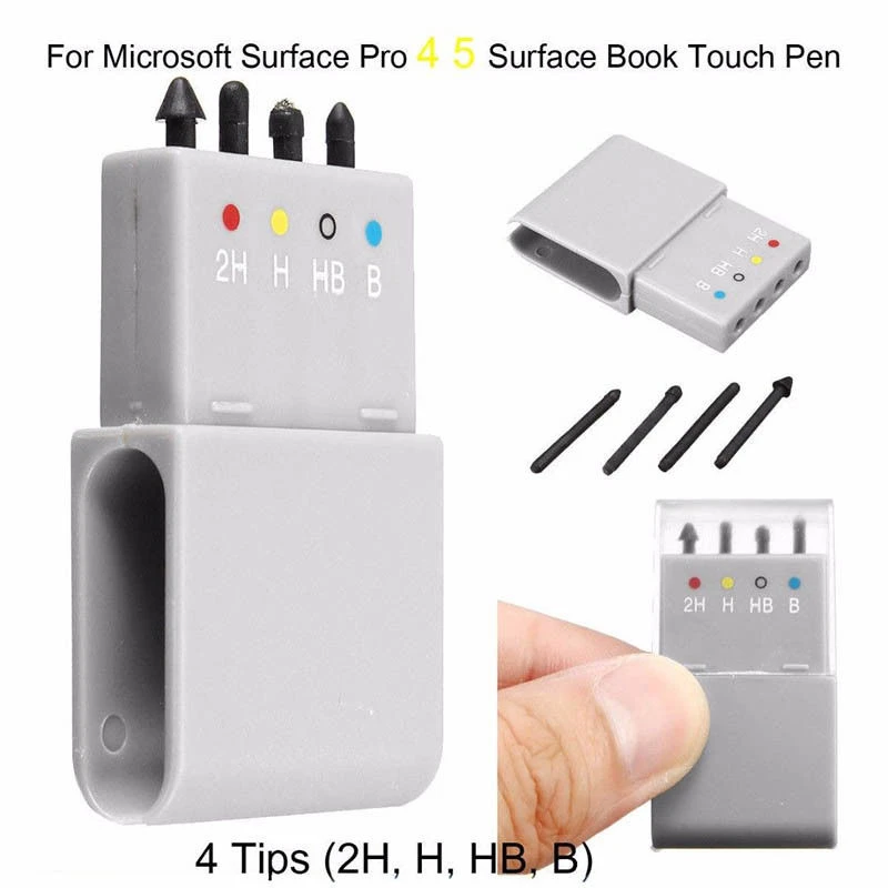 4 Tips Replacement Touch Stylus Pen Nib Tip Kit For Microsoft Surface Pro 4 5 Stylus Touchscreen Pen Tablet Touch Pens Aliexpress