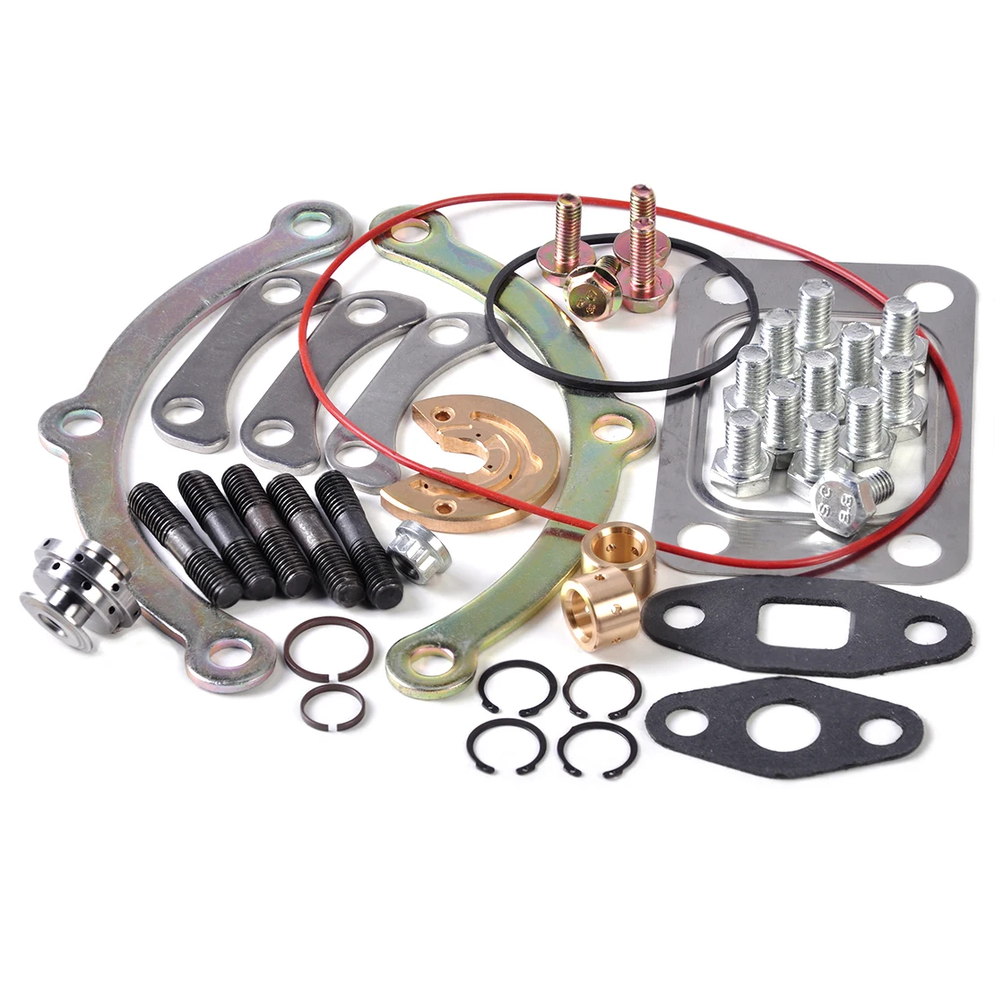 DWCX 42Pcs / Lot Turbocharger Turbo Repair Rebuild Rebuilt Service Kit Set Fit for T3 T4 T04B