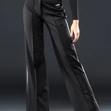 Hc танец бренд 1 цвет брюки для латинских танцев черный Фламенго Сальса Самба Танго Бальные соревнования платье горячая Распродажа A2050