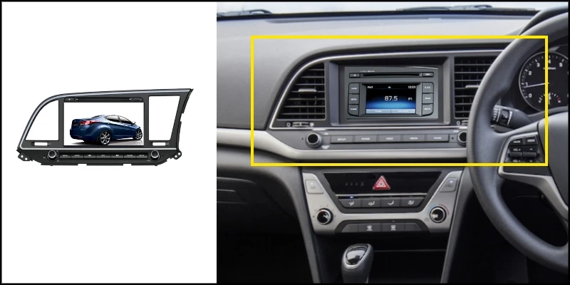 For HYUNDAI Elantra Avante RHD 2016~2017 LiisLee Multimedia TV DVD GPS Audio Hi-Fi Radio Stereo Original Style Navigation NAVI 4