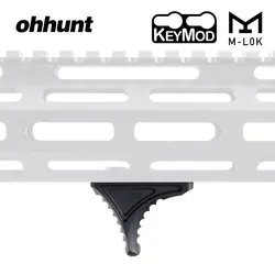 Ohhunt мини двунаправленный Keymod M-LOK ручной остановки баррикады отдых HandStop Rail Тактический Охота Стандартный Handguard системы
