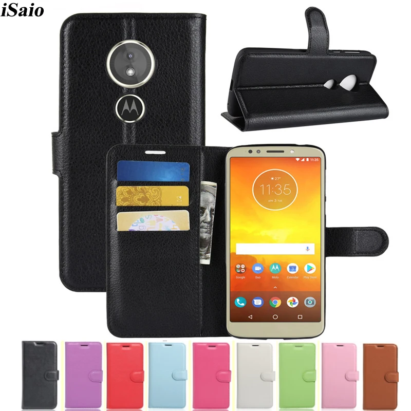 For Motorola Moto E5 E5 Plus Wallet Case Flip Leather
