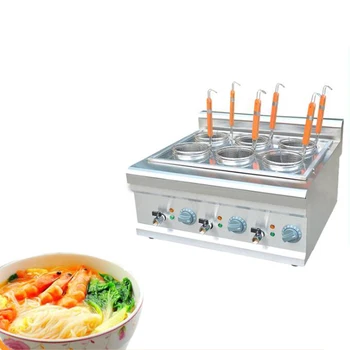 

Commercial Cooking Noodles 6 Grids Noodle Machine/Noodles Maker Machine with Basket/220V CE Automatic Pasta Cooker
