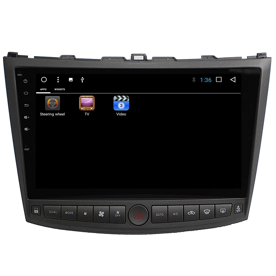 Clearance Free maps of Russia! 9inch big screen Android 7.1 Car Multimedia GPS Navigaton Video Radio Player in dash for Lexus IS200 IS220 2