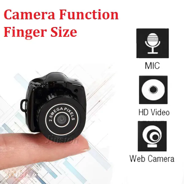 

Y2000 Mini Camera Wecam DV DVR Camcorder Portable Video Voice Audio Recorder 480P Small Secret Sport Micro Cam with Mic