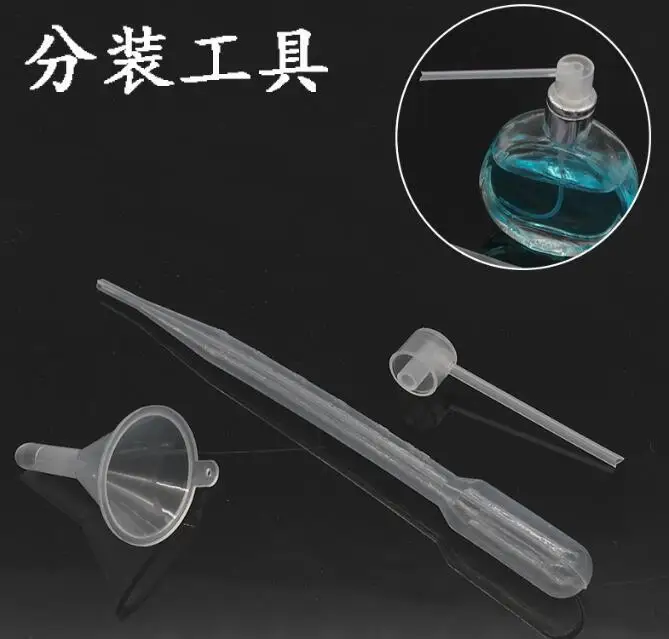 

10pcs/lot Perfume Refill Tools set Plastic Diffuser Syringe Straw Dropper Funnel Spray Dispensing Required Cosmetic tools