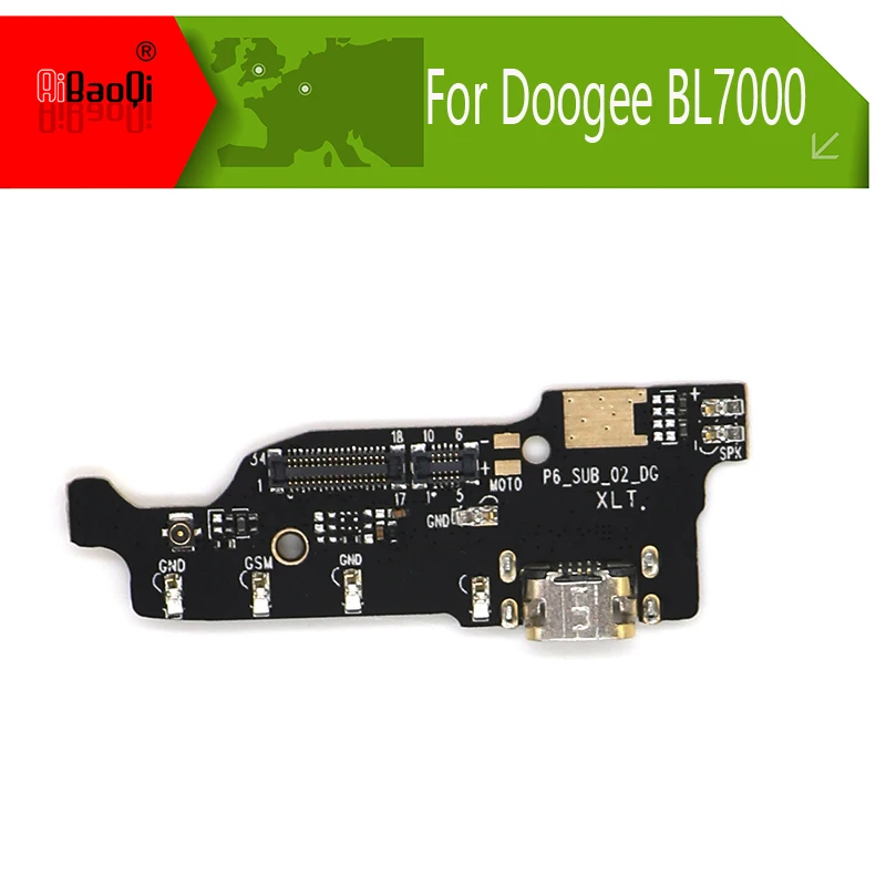 

Original usb plug charge board For Doogee BL7000 Mobile Phone Flex Cables charging module cell phone Mini USB Port