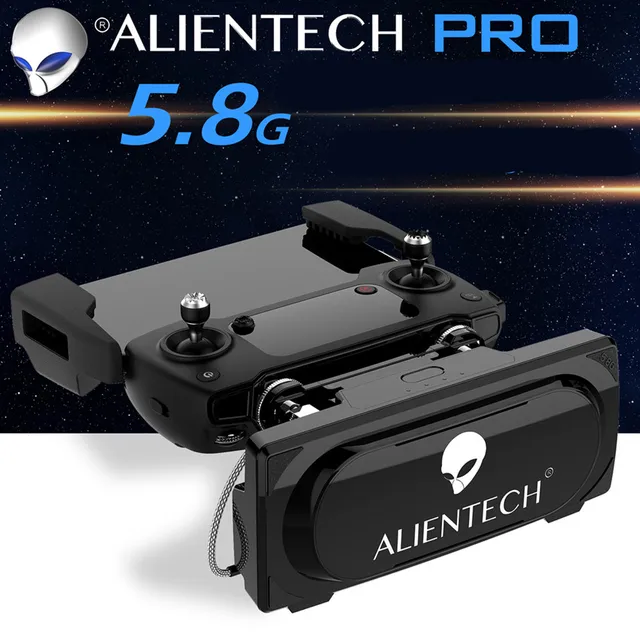 $349  ALIENTECH 3 5.8G Antenna Signal Booster Range Extender for DJI Mavic Air Phantom 4 Pro V2.0 Inspire