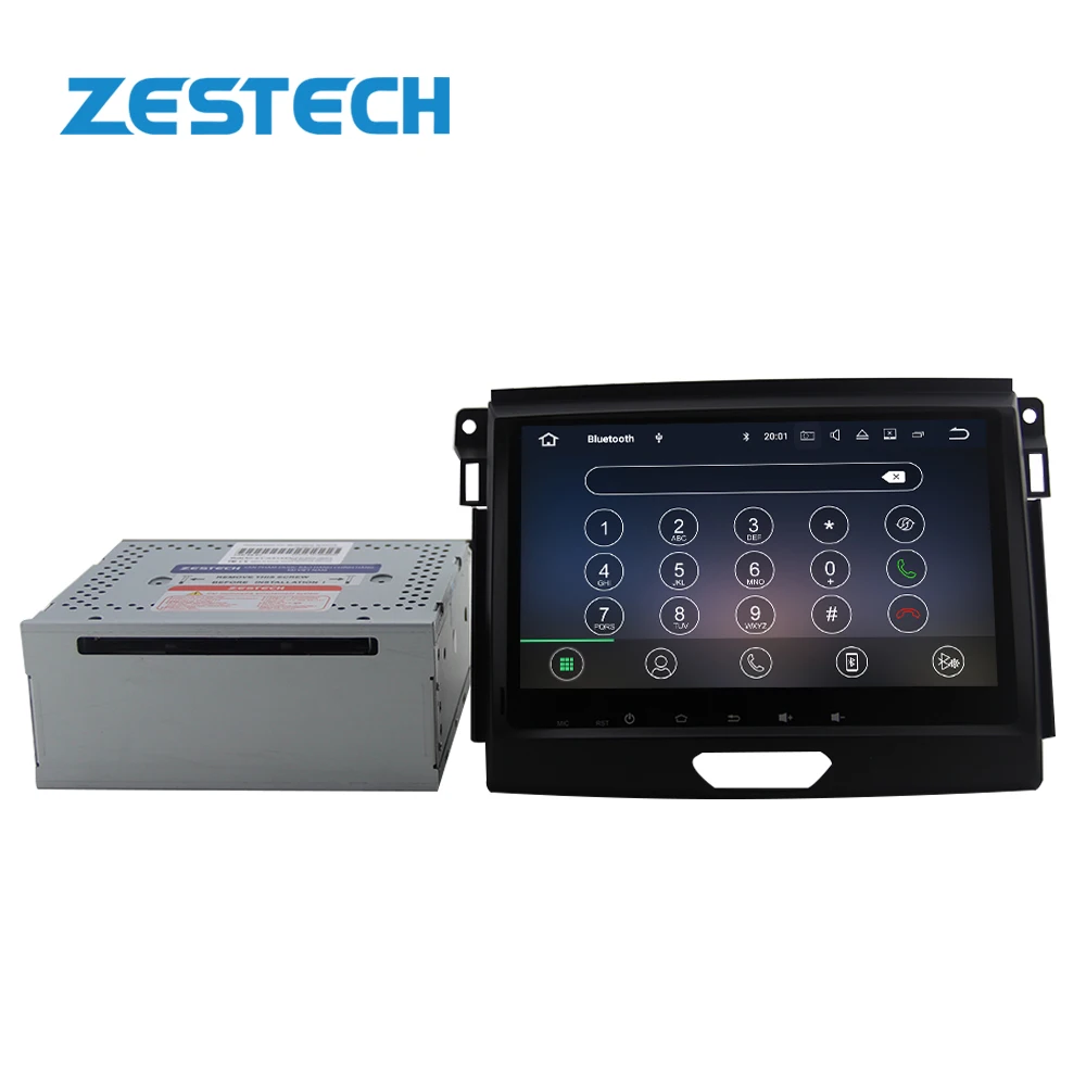 Excellent Android car dvd radio gps for Ford Ranger 2016 2017 2018 with wifi/bluetooth/mp3/mp4 mustic 2