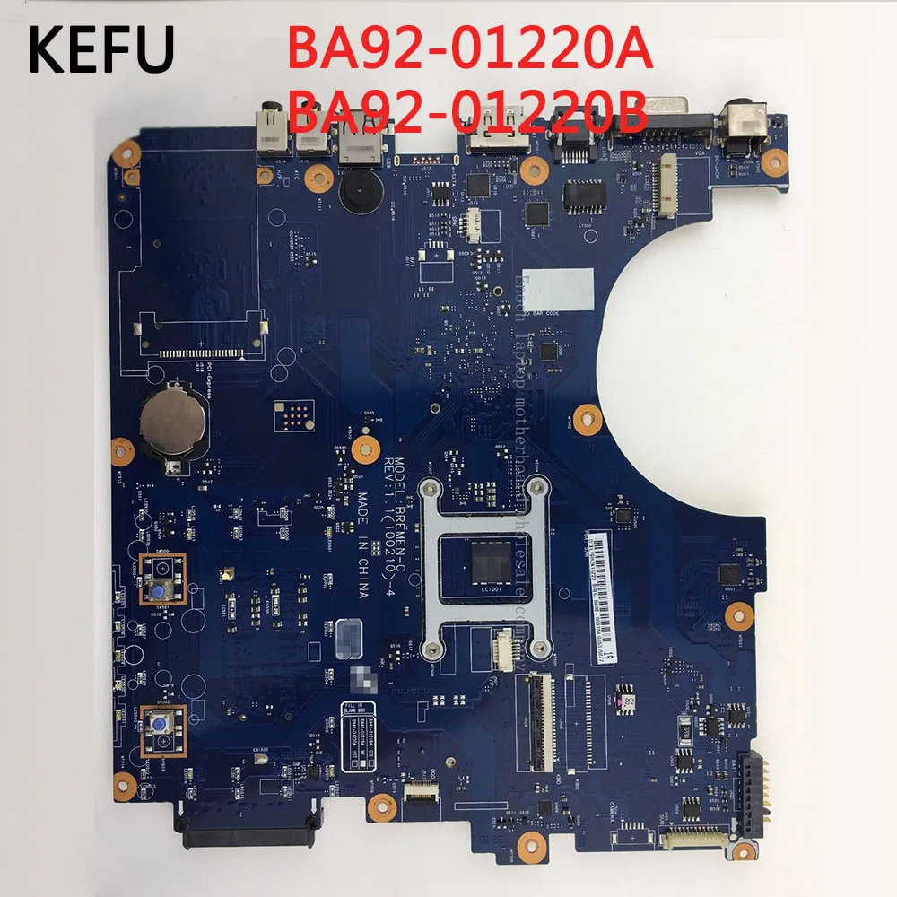 KEFU BA41-01218A BA41-01219A BA92-01220A для samsung R540 BA92-01220B Материнская плата ноутбука полноценной работы