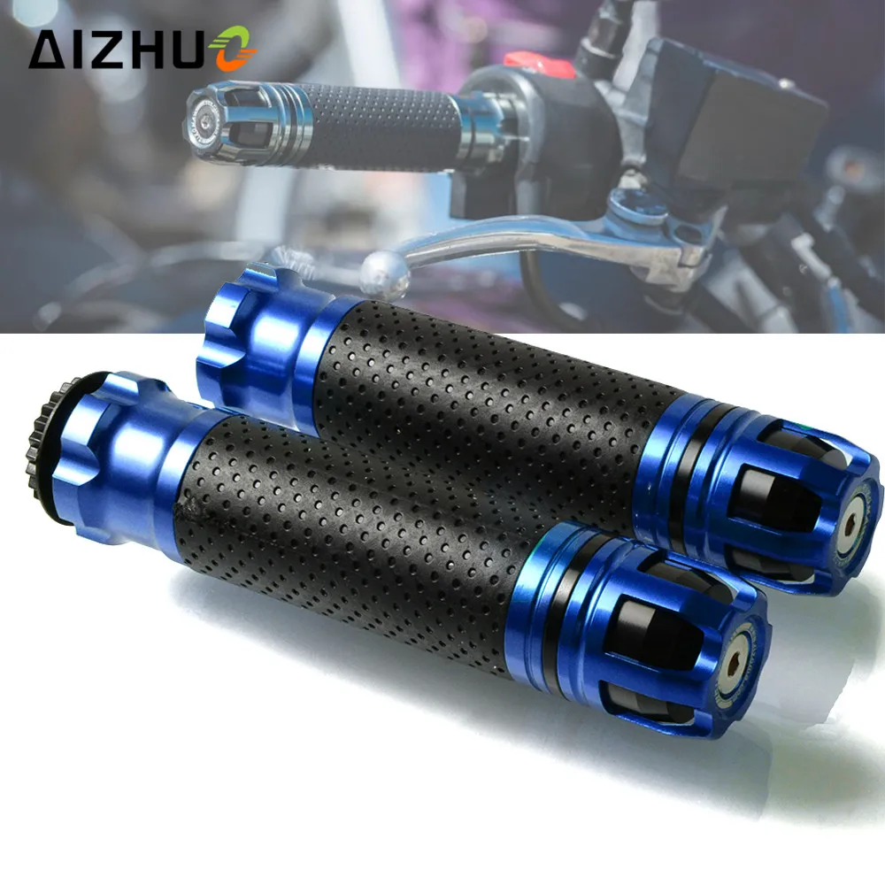 7/8'' 22MM Motorcycle Handle Grips Motorbike Handlebar Ends FOR YAMAHA
