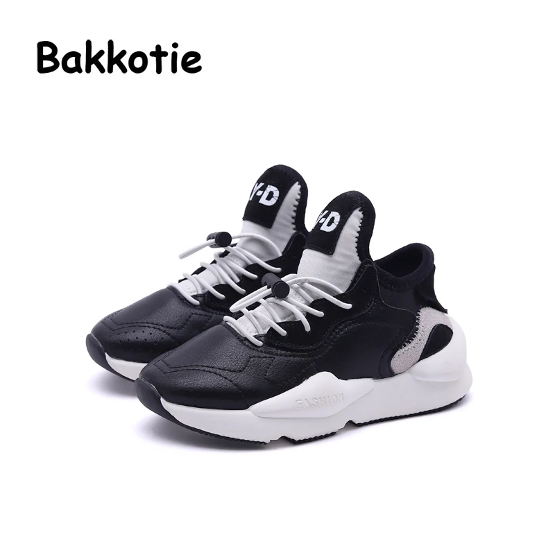 Bakkotie 2018 Весенняя мода новый детские спортивные Закрытая обувь для девочек бренд