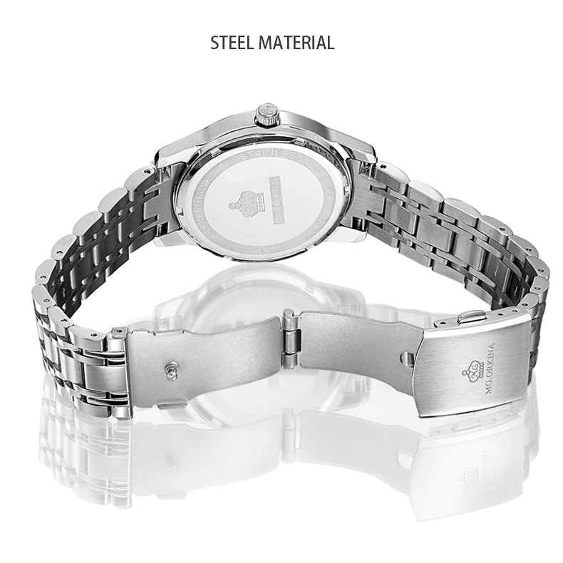 stainless steel watch strap watch men