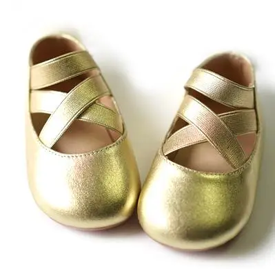 

HONGTEYA Genuine Leather Belt Golden Shoes Baby Moccasins Shoes Baby Shoes Newborn first walker Soft Sole toddler Shoes