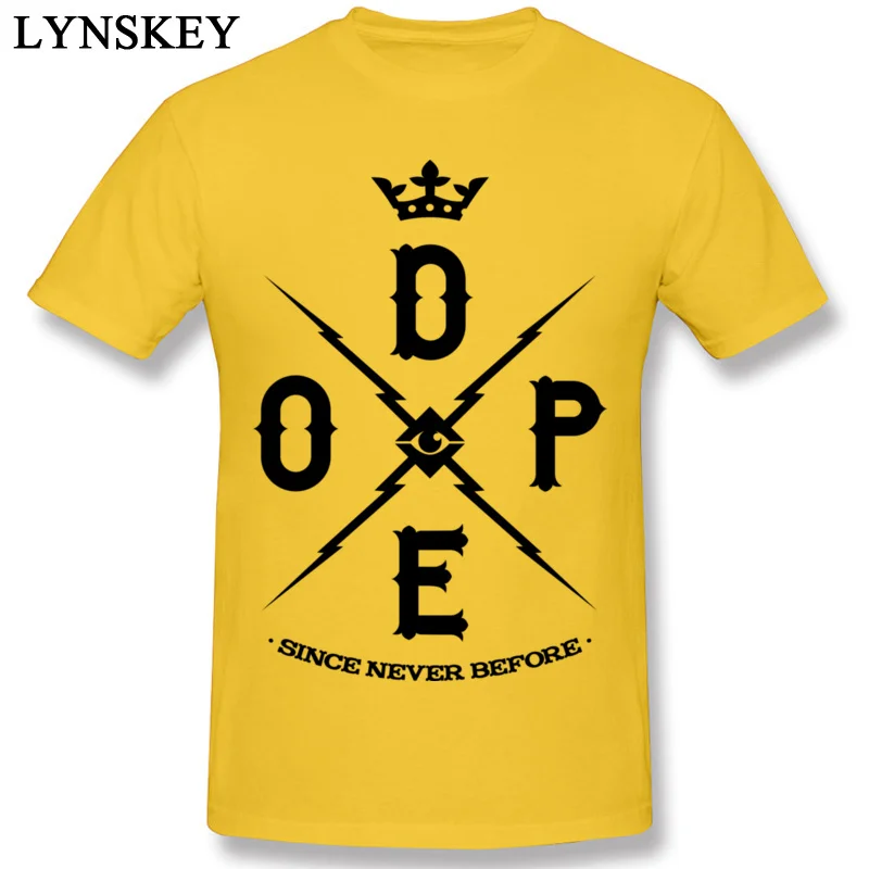 Summer Tops T Shirt for Men Funky Fall Crew Neck All Cotton Short Sleeve T Shirts Dope One Personalized Clothing Shirt yellow
