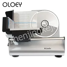 Electric Meat Slicer Automatic Slicer Cutting Bread Machine Detachable Alloy Stainless Steel Knife 200W Adjustable Thickness Electric Meat Slicer Automatic Slicer Cutting Bread Machine Detachable Alloy Stainless Steel Knife 200W Adjustable Thickness