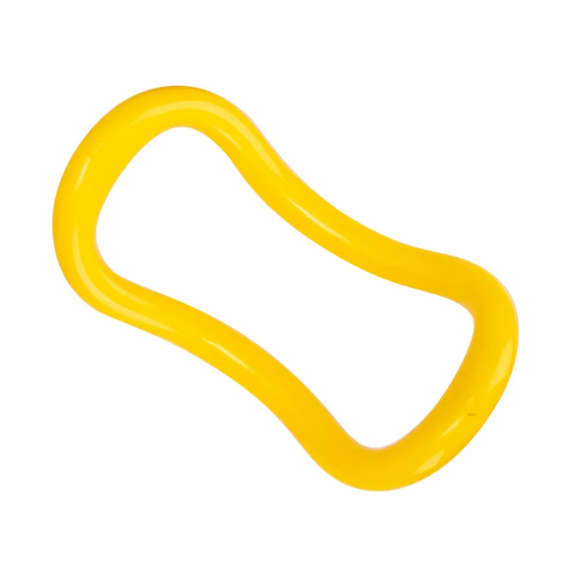 Гимнастический круг для йоги оборудование многофункциональное кольцо для йоги тренировка Пилатес фитнес круг тренировка Бодибилдинг растяжения упражнения - Цвет: Цвет: желтый