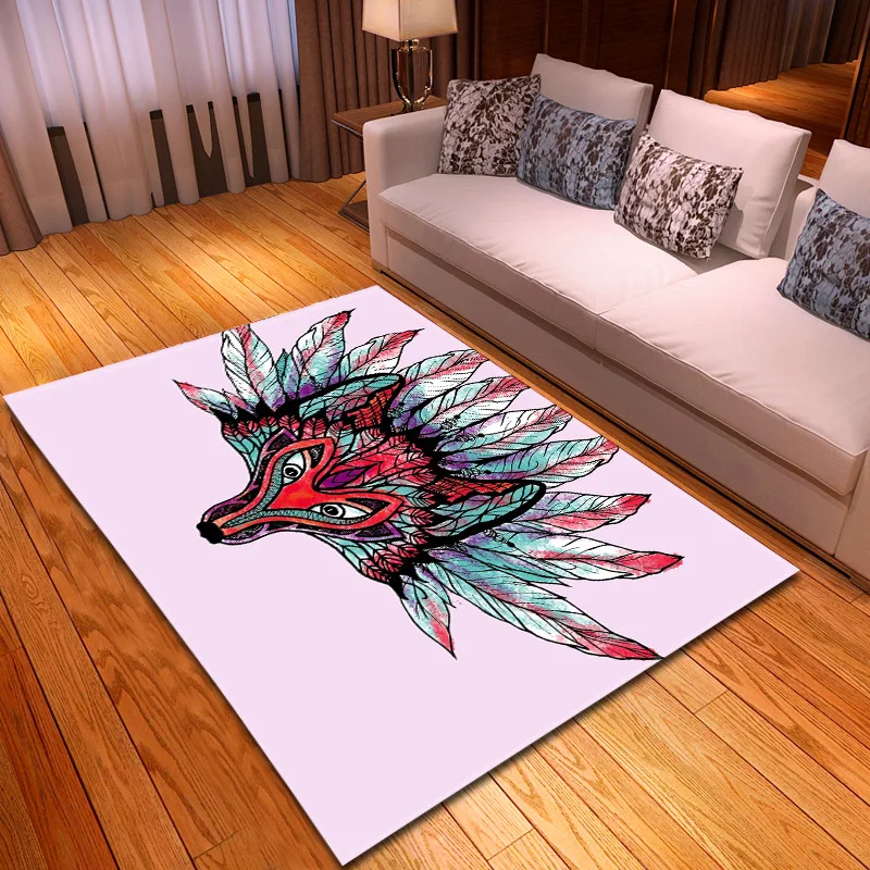 Детские ковры для спальни, коврики для гостиной, 3D мультяшная серия, детская комната, большой размер, ковер для домашнего декора, детские коврики для ползания - Цвет: D19014-M021