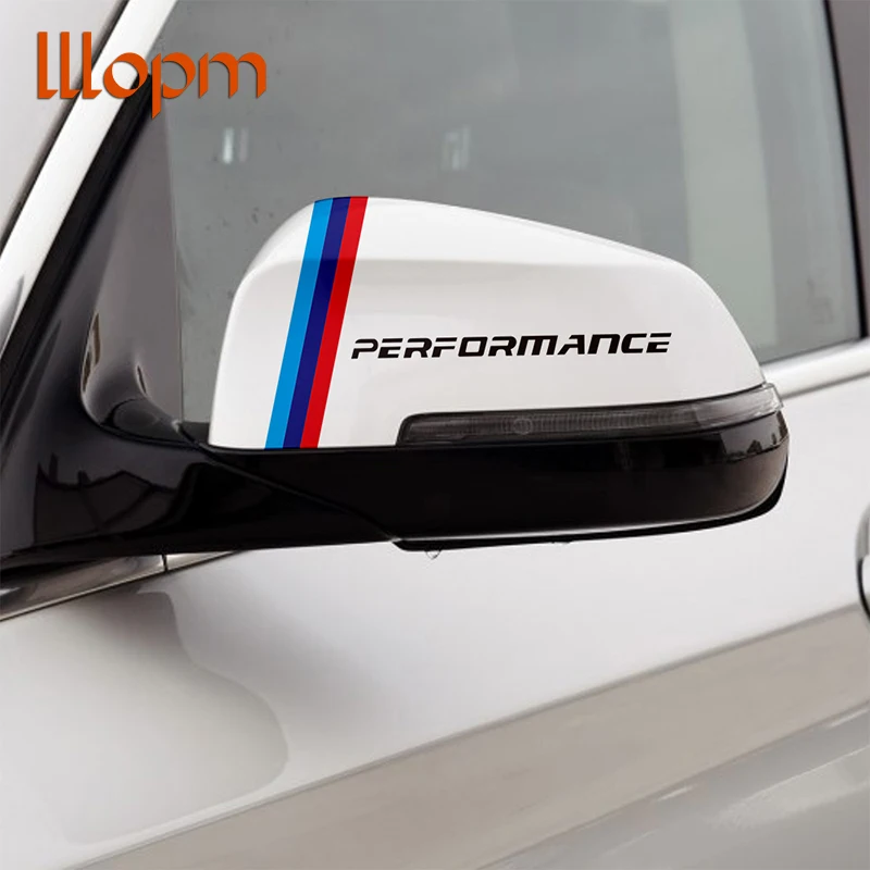 2 шт. новый стиль зеркало заднего вида наклейки украшения для bmw e90 e46 f30 f10 f07 f34 x1 x3 x4