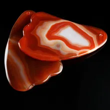 Натуральный камень, сердолик, традиционное целебное лекарство рейки, инструмент для выскабливания спа, красоты, здоровья, Gua Sha, массажные бусины для кожи, бесплатный мешочек