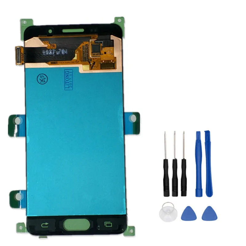 

Original Repair parts For Samsung Galaxy A310 A3 2016 A3100 A310f LCD Display+Touch Screen Digitizer Assembly +Tools