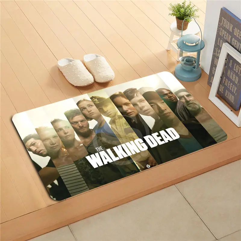 WU&82 Custom the walking dead 002 season Doormat Home Decor Door mat Floor Mat Bath Mats foot pad P-F718kh-h82 WU&82 Custom the walking dead 002 season Doormat Home Decor Door mat Floor Mat Bath Mats foot pad P-F718kh-h82