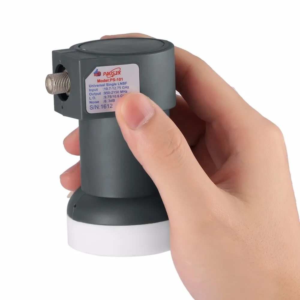 

Universal Ku-Band Single LNBF 9.75/10.6KU Dual Output Full HD Digital KU LNB Satellite Receiver High Band Low Band
