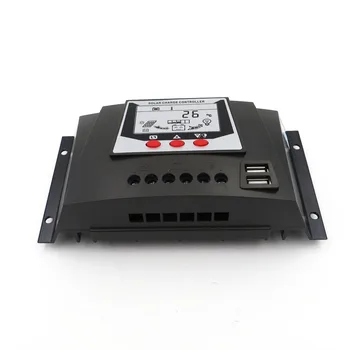 

30AMPS PWM Auto Backlight Solar Charger controller Charger Regulators 30A 12V 24V 36V 48V LiFePO4 lithium Battery 3.2V 3.7V