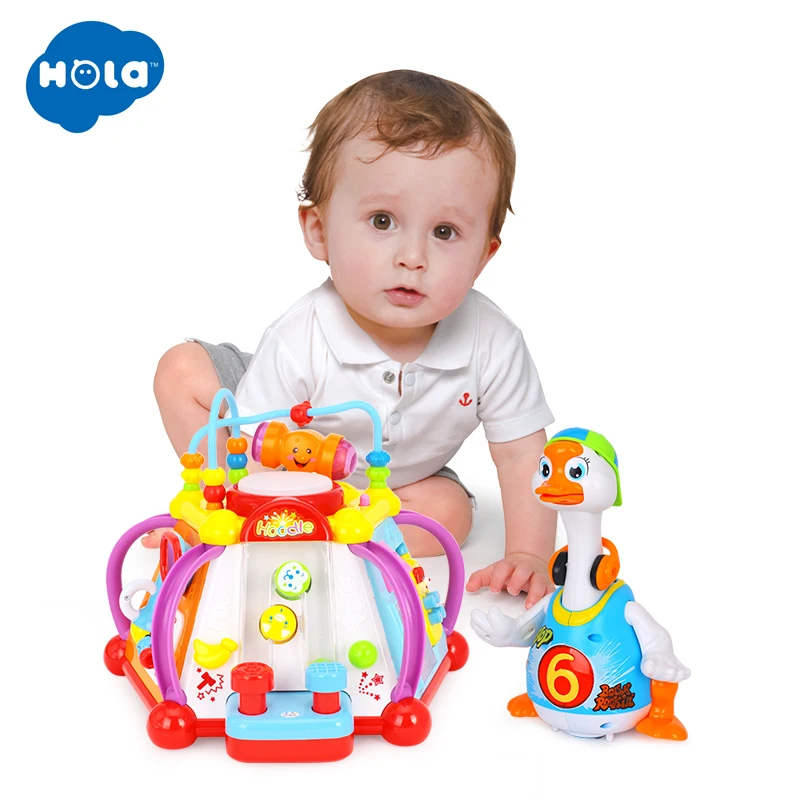 Kopen Baby Speelgoed Elektrische Hip Pop Dance Goose   Kids Ontwikkeling Speelgoed Multifunctionele Game Speelgoed Voor Kinderen