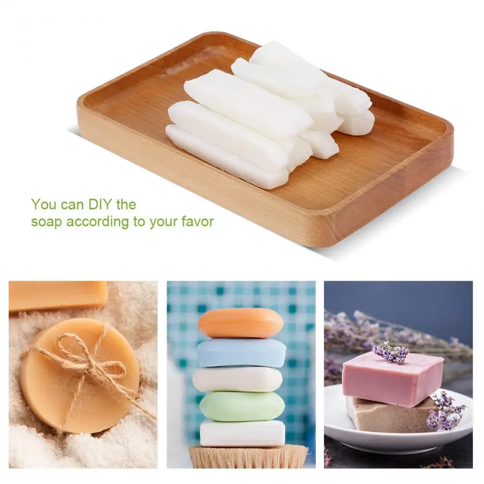 250g Transparent Milky White Soap Base Raw Material Base for DIY