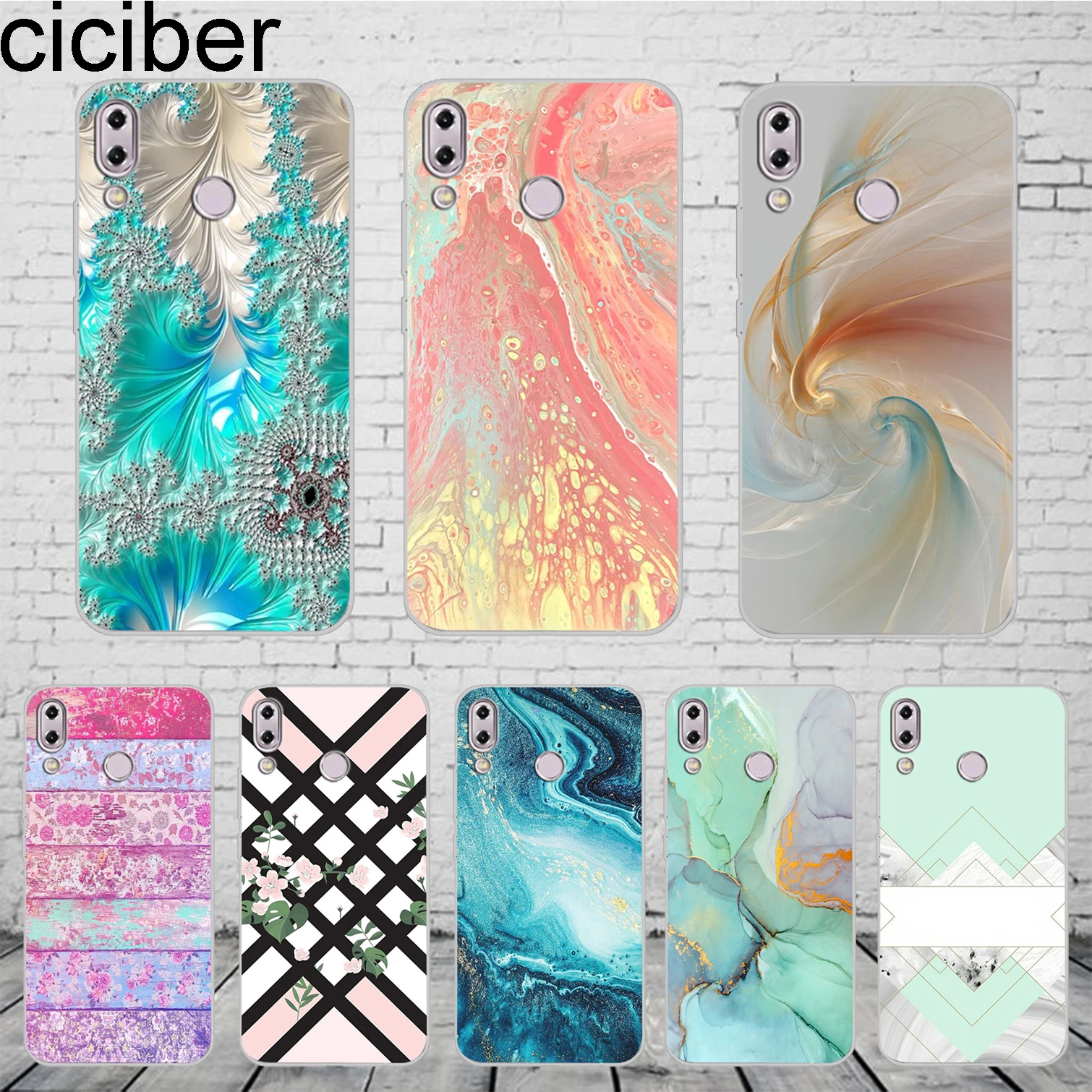

ciciber Fashion Marble Cover For ASUS Zenfone 5 Lite ZC600KL For Zenfone 5 5Z ZE620KL ZS620KL Phone Case Soft TPU Fundas Coque