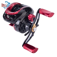 ROSEWOOD ультра-светильник, левая/правая рука, приманка для литья, Рыболовная катушка, пресноводная 9+ 1BB 6,6: 1, углеродное волокно, металлический корпус, катушка для Baitcaster