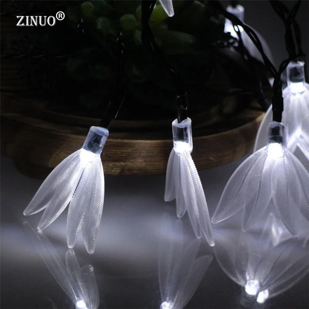 ZINUO Solar Powered LED de Navidad cadena Hada luz trébol 6 M 30 LEDs al aire libre bailando jardín Año Nuevo Partido Luces decoración ZINUO Solar Powered LED de Navidad cadena Hada luz trébol 6 M 30 LEDs al aire libre bailando jardín Año Nuevo Partido Luces decoración