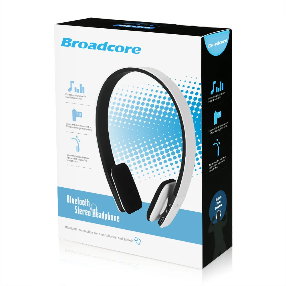 BROADCORE BE 03 Оригинальный Беспроводной bluetooth наушники Встроенный микрофон для iPhone Ipad