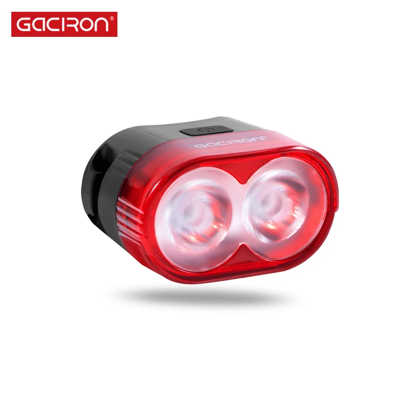 Excellent Gaciron W09-B bicycle Smart Rear Brake light USB Rechargeable Safety Warning 60Lumens tail lamp Cycling Accessories 4
