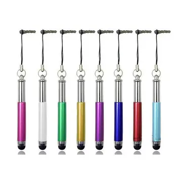 

Colorful Retractable Stylus Pen Touch Pens For Capacitive Screen IPad Phone Tablet PC 500pcs