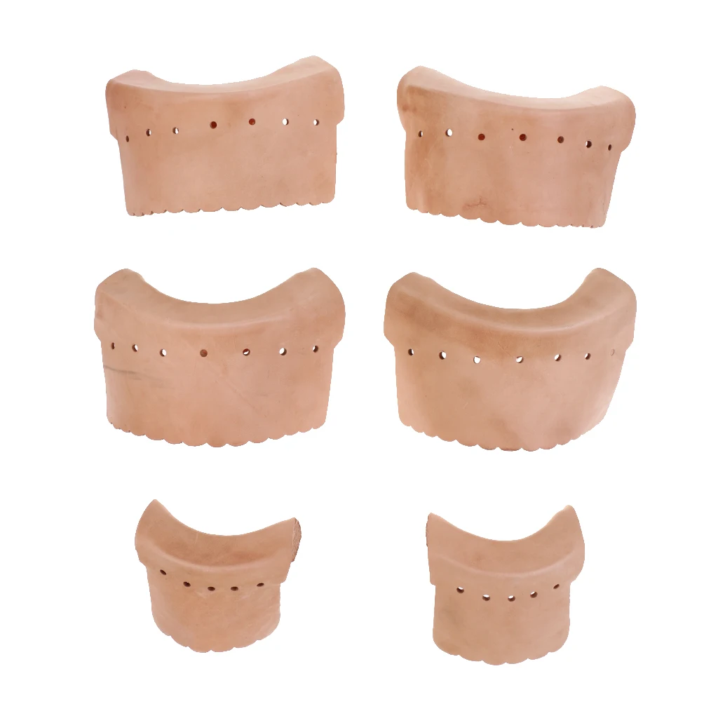 New Set of 6 Pieces Indoor Games Snooker or Pool Billiards Table Pocket Artificial Leather S/L for Billiards Table Accessories