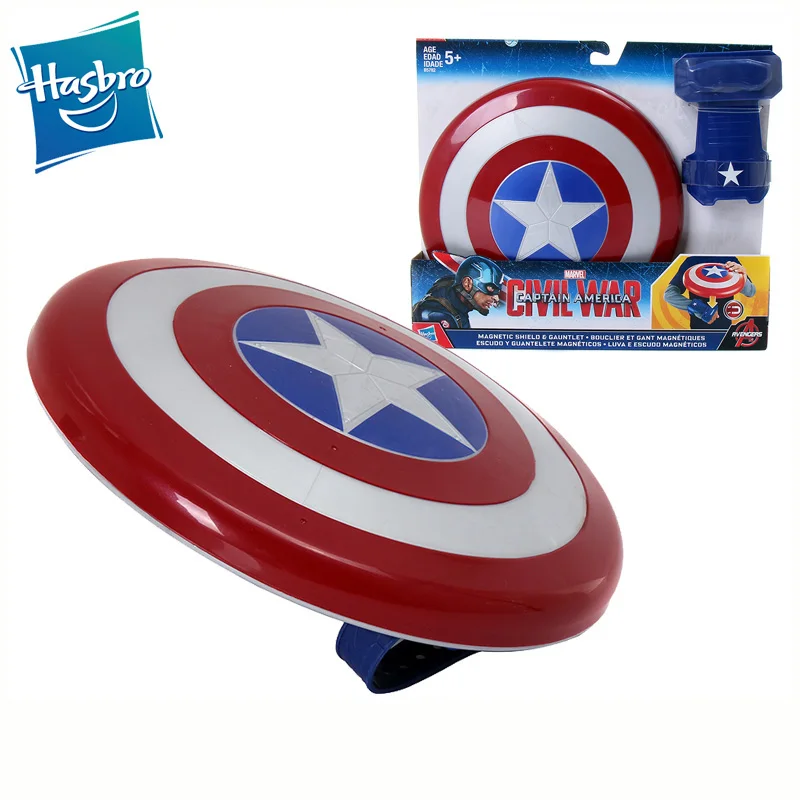 

Hasbro Marvel Avengers 3 Captain America Magnetic Flying Shield Toys for Children Boys Outdoor Boys Kid Games Gymnastics Gifts