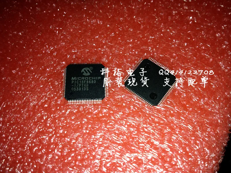 

PIC18F8680-I/PT TQFP80 microcontroller memory undervoltage detection / reset controller