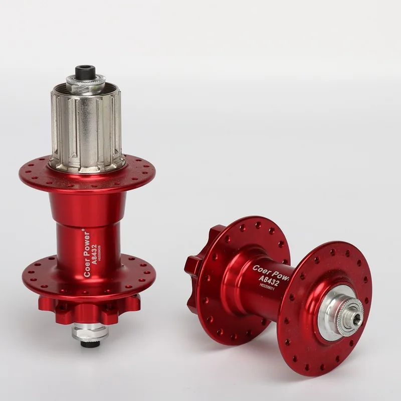 

Mountain Bike 4 Bearing Hub 32-hole Aluminum Alloy Disc Bike Hub 8-11 Speed Steel Tower Basics Bicycle Hub, Cubo de bike
