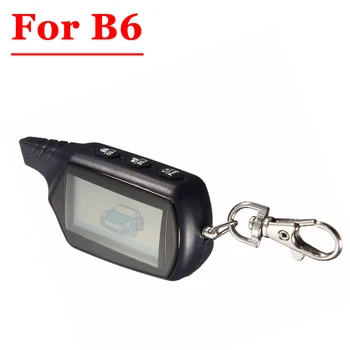 

HOT (1PCS) 2-way LCD Remote Controller Key For Tamarack For Russian Vehicle Security Two way Car Alarm System Twage B6