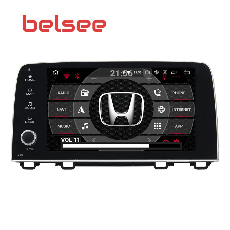 Belsee 9 &quotIPS экран Android для Honda CR V CRV 2017 2018 Автомагнитола 4 ГБ 8 ядер PX5 стерео аудио GPS