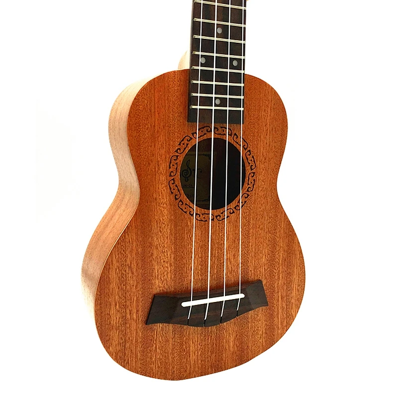  21 Inch Ukulele Soprano Beginner Ukulele Guitar Ukulele Mahogany Neck Delicate Tuning Peg 4 Strings