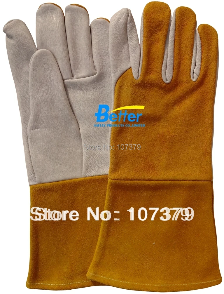 Tig Welding Glove Tan Prestige Deerskin Kevlar Stitching 100/% Cotton Lined
