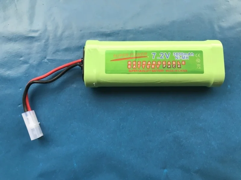 3800mAh 7.2v NiMh GTL Toy Battery Flat Racing car replacement battery for RC Airplane Helicopter